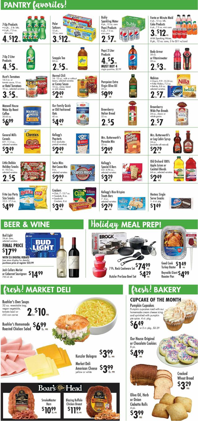 Buehler's Fresh Foods Ad from 11/02/2022