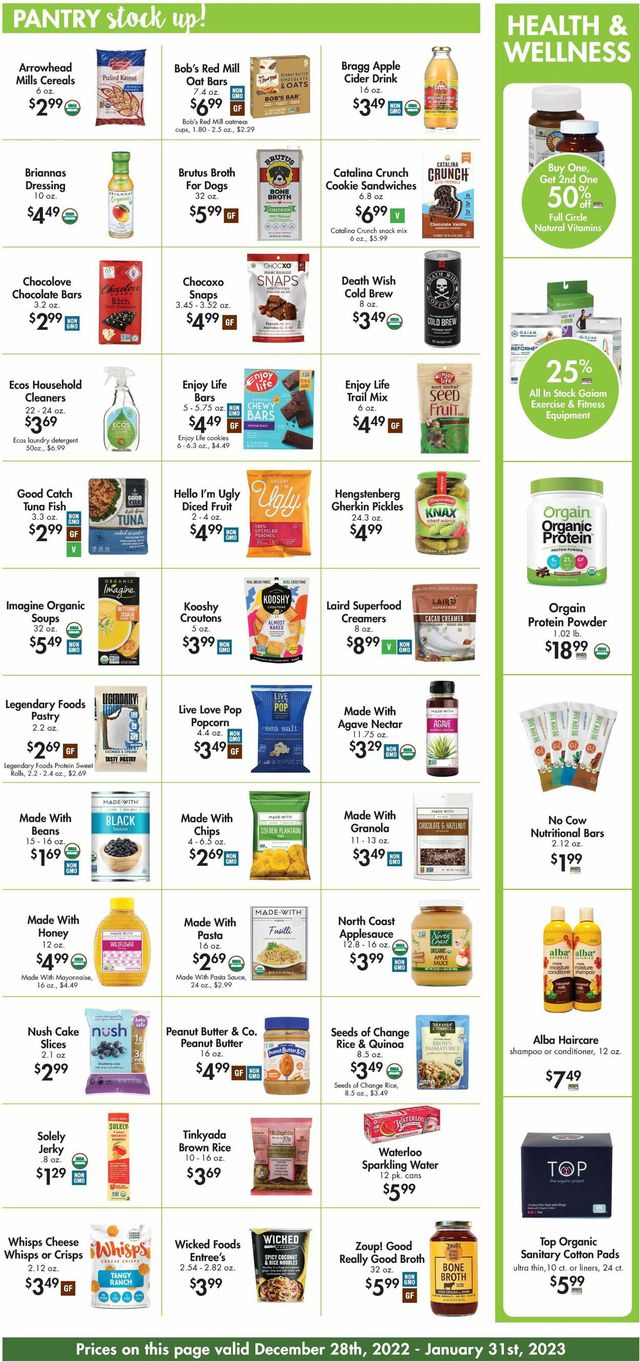 Buehler's Fresh Foods Ad from 12/28/2022