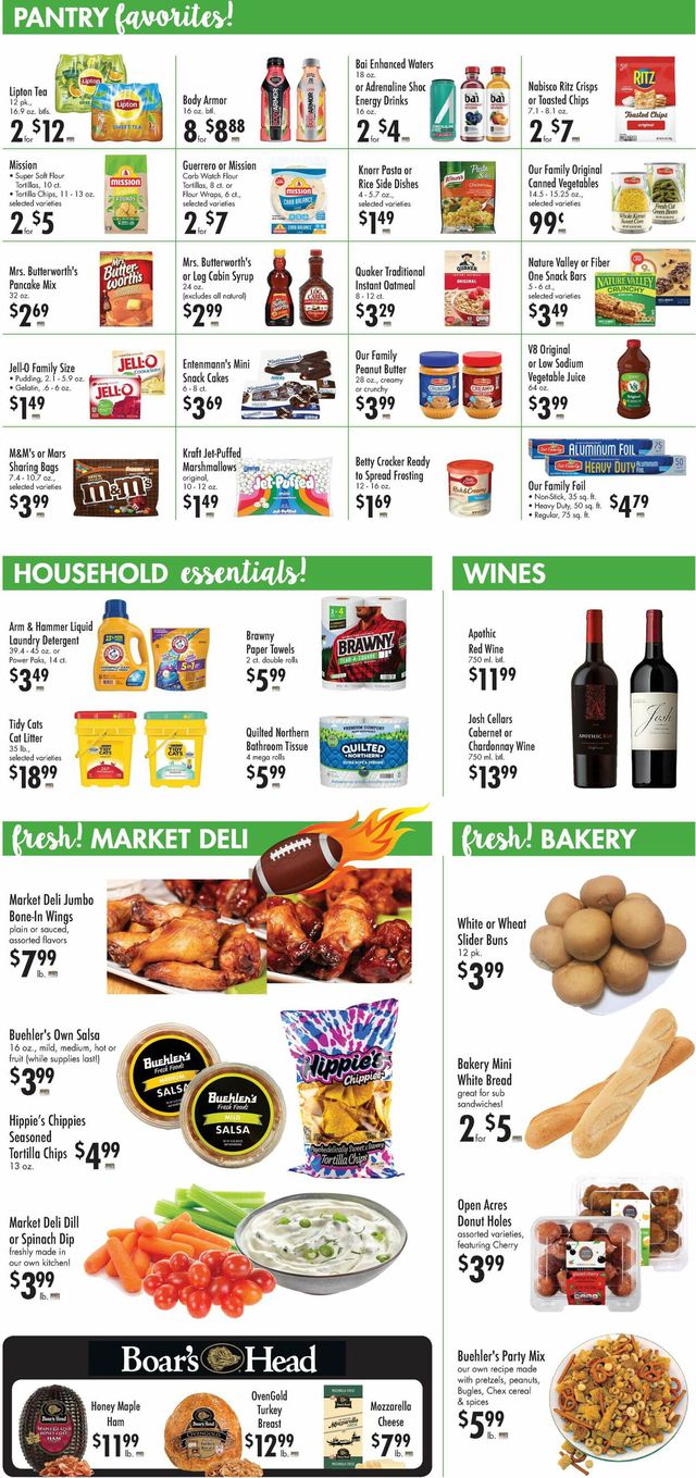 Buehler's Fresh Foods Ad from 02/08/2023