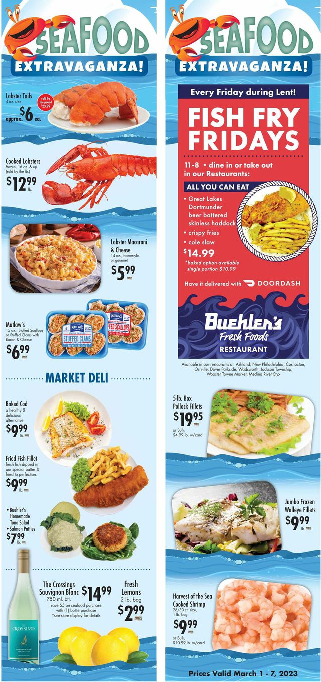 Buehler's Fresh Foods Ad from 03/01/2023