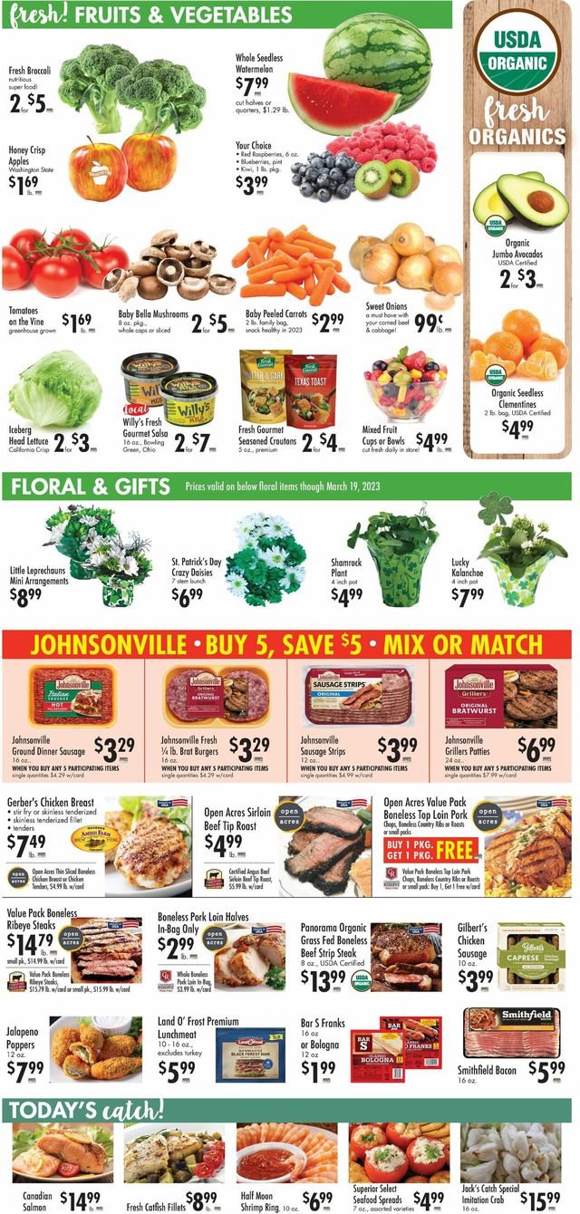 Buehler's Fresh Foods Ad from 03/08/2023