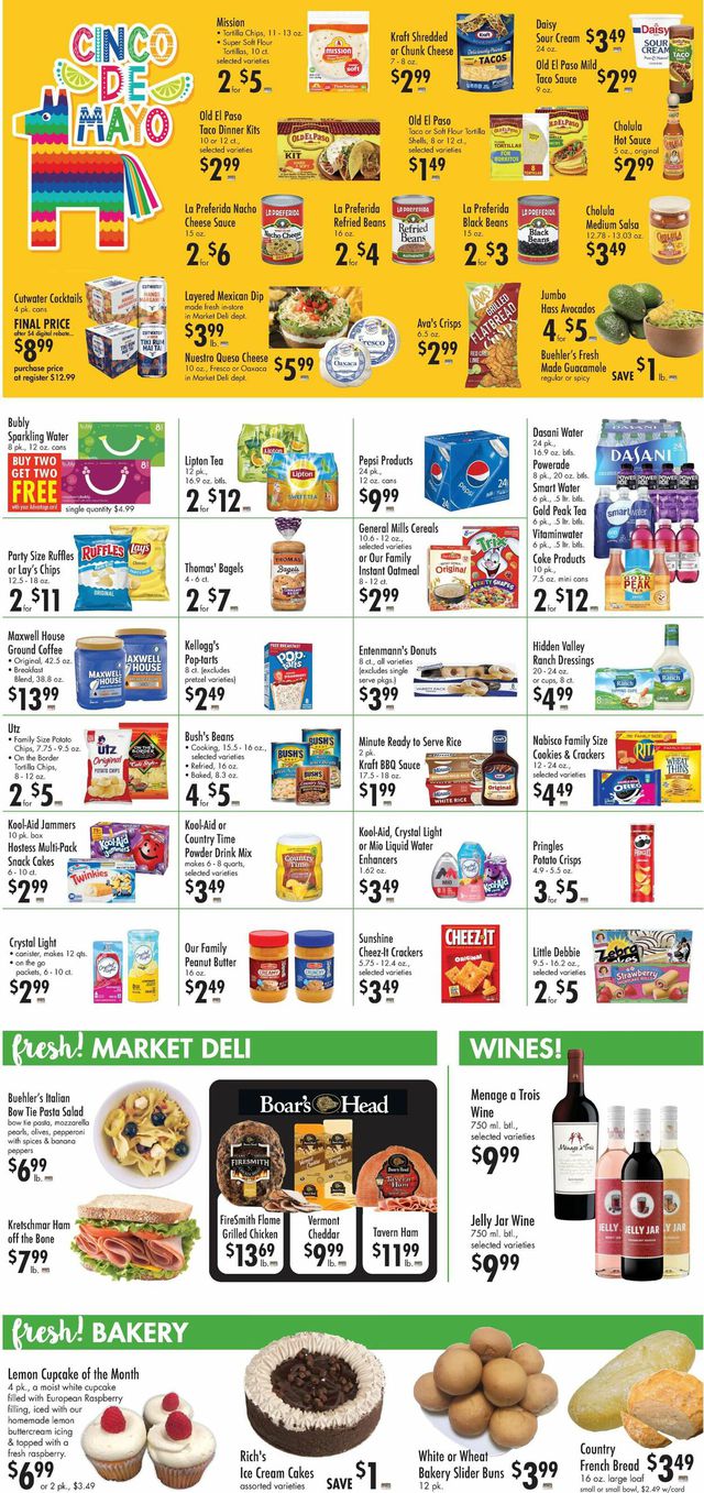 Buehler's Fresh Foods Ad from 05/03/2023