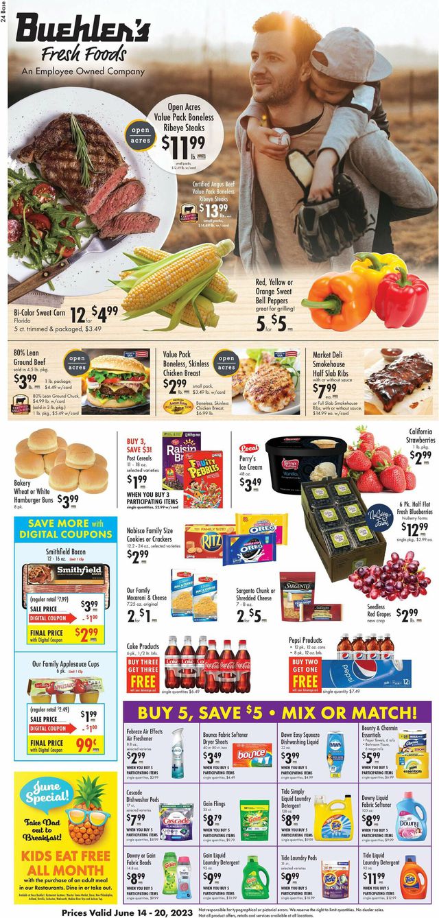 Buehler's Fresh Foods Ad from 06/14/2023