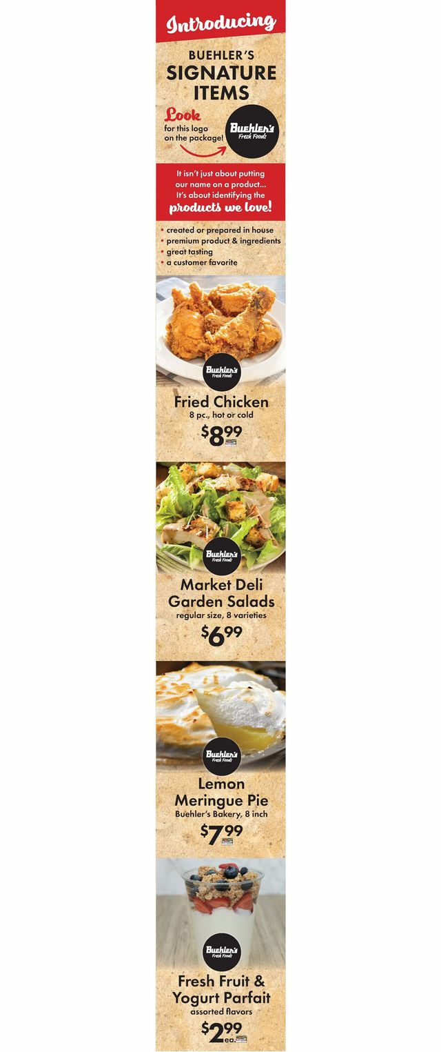 Buehler's Fresh Foods Ad from 07/05/2023