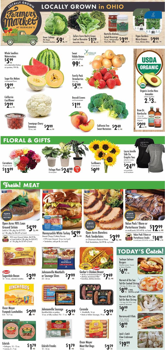 Buehler's Fresh Foods Ad from 07/05/2023