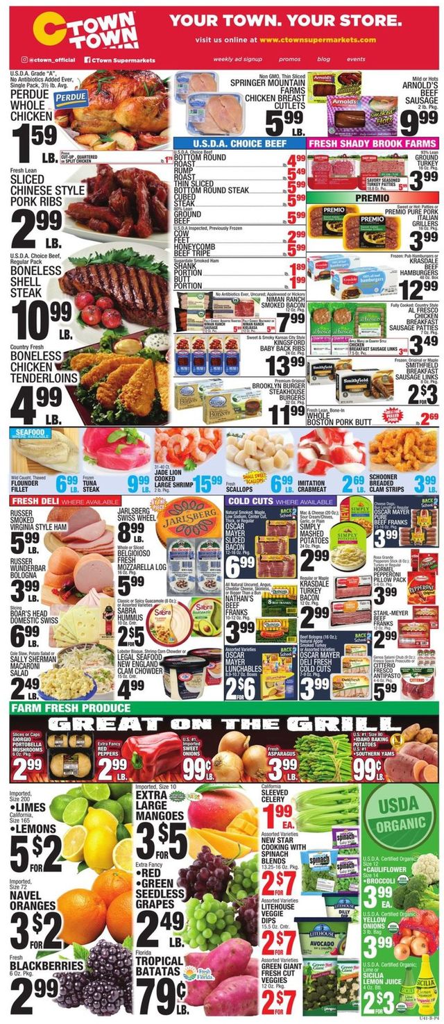 C-Town Ad from 08/27/2021