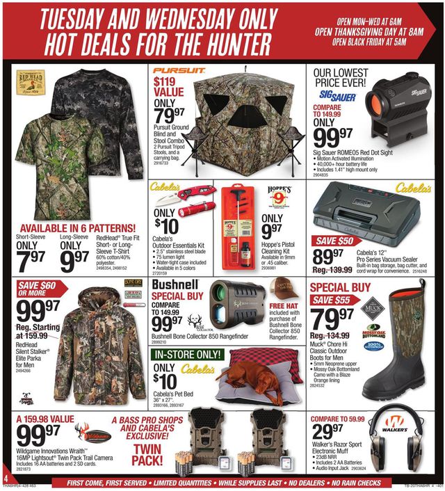 Cabela's Ad from 11/23/2020