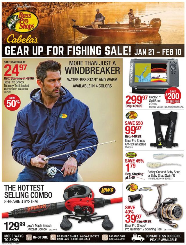 Cabela's Ad from 01/21/2021