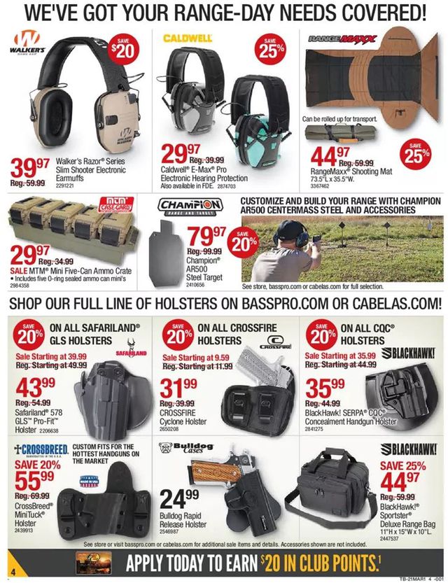Cabela's Ad from 02/25/2021