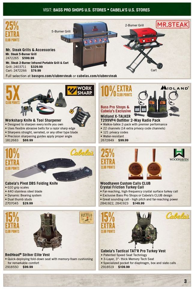 Cabela's Ad from 03/01/2021