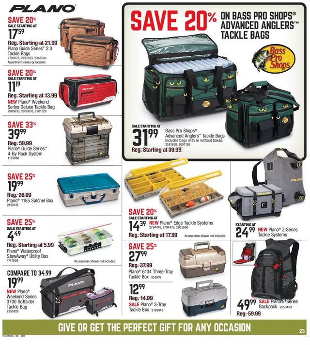Cabela's Ad from 03/11/2021