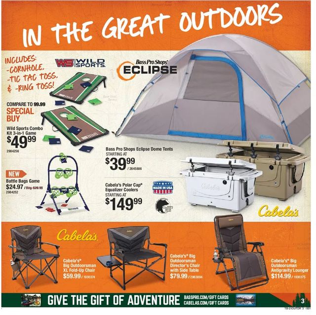 Cabela's Ad from 05/20/2021