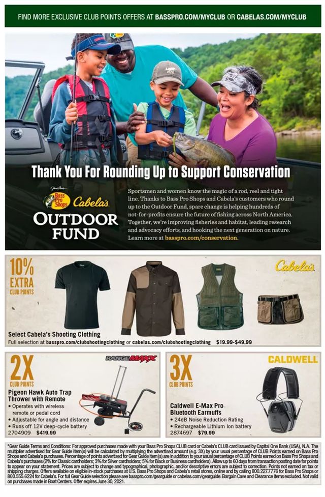 Cabela's Ad from 06/01/2021
