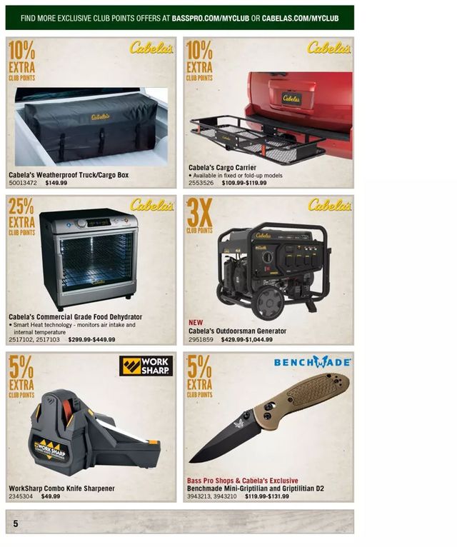 Cabela's Ad from 07/01/2021