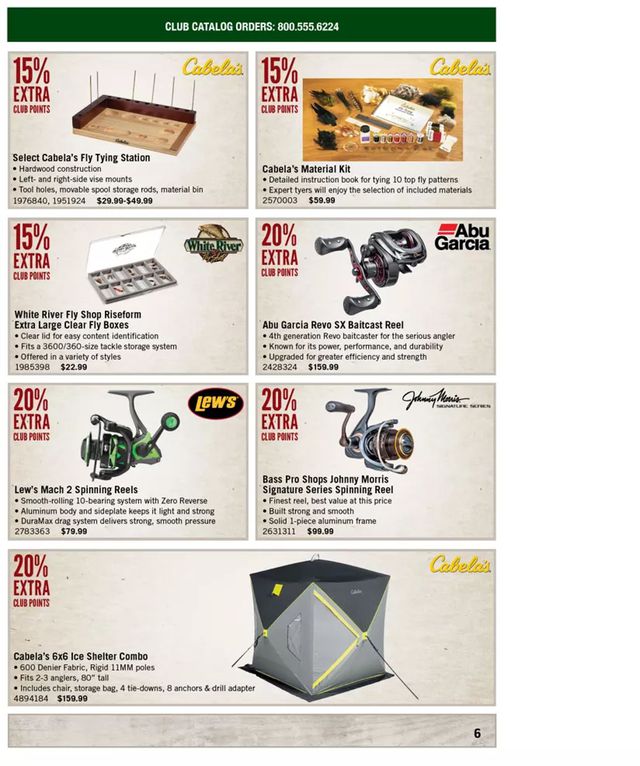 Cabela's Ad from 11/01/2021