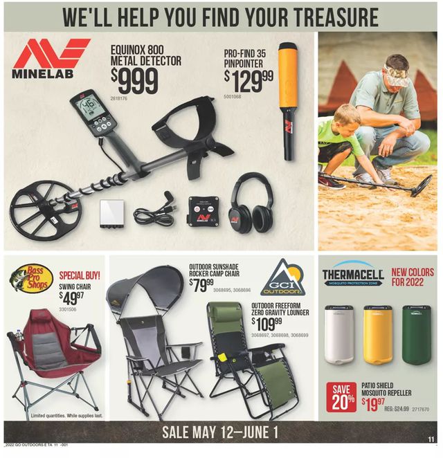Cabela's Ad from 05/12/2022