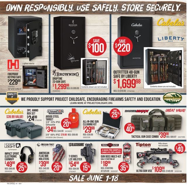 Cabela's Ad from 06/01/2023