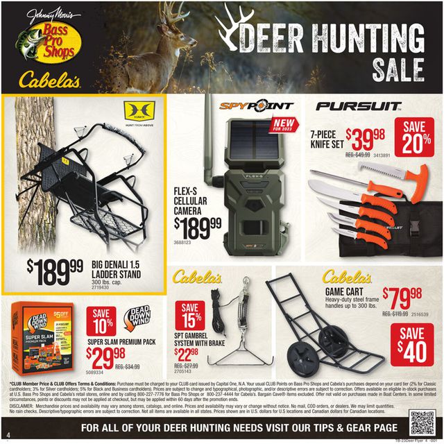 Cabela's Ad from 10/26/2023