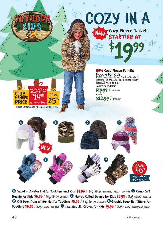 Cabela's Ad from 11/30/2023