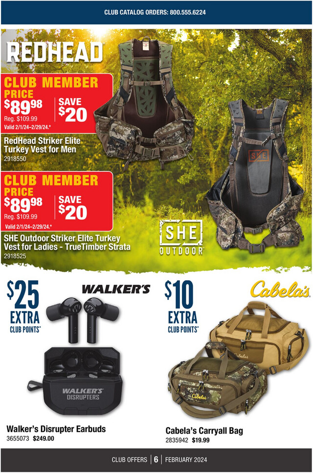Cabela's Ad from 02/01/2024