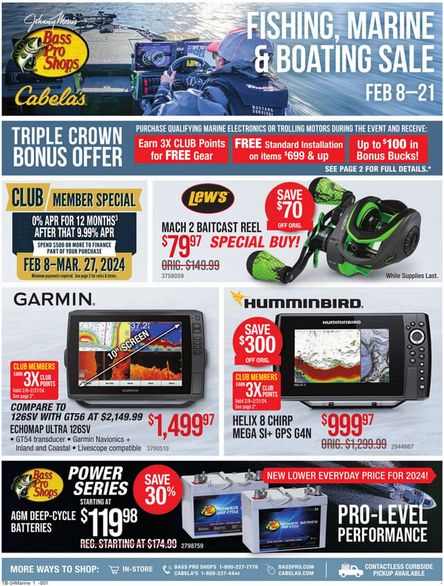 Cabela's Ad from 02/08/2024
