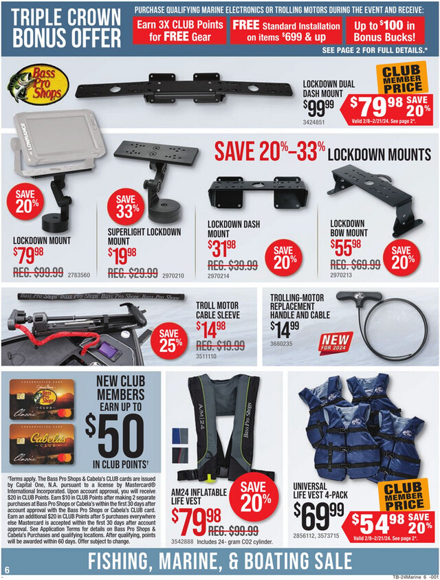 Cabela's Ad from 02/08/2024
