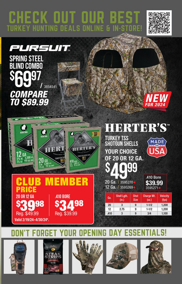 Cabela's Ad from 03/28/2024