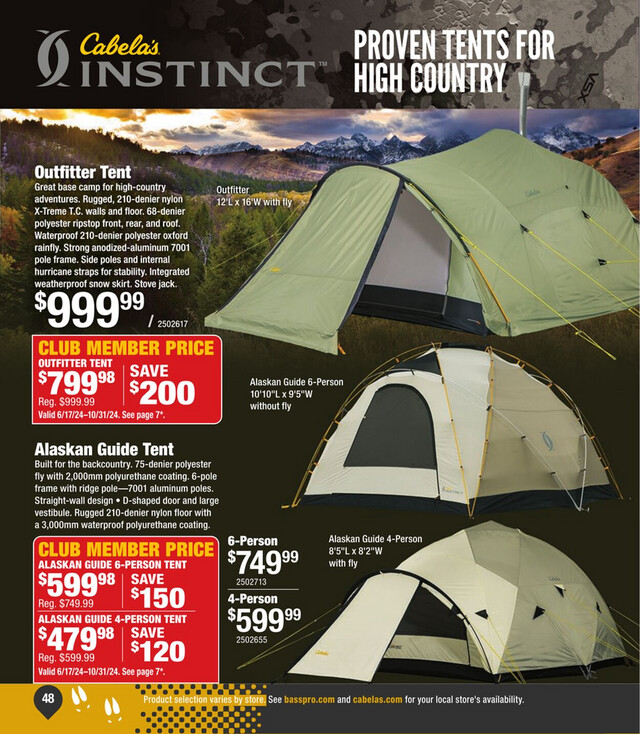 Cabela's Ad from 06/30/2024