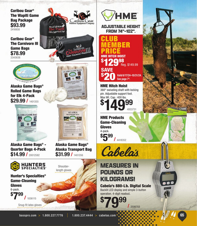 Cabela's Ad from 06/30/2024