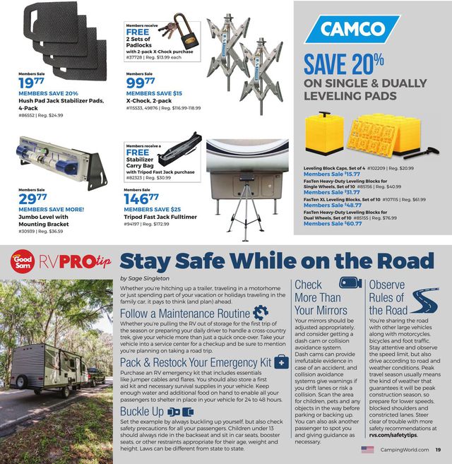 Camping World Ad from 08/03/2020