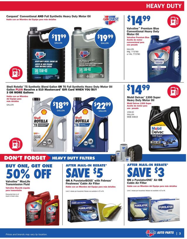 CarQuest Ad from 07/02/2020