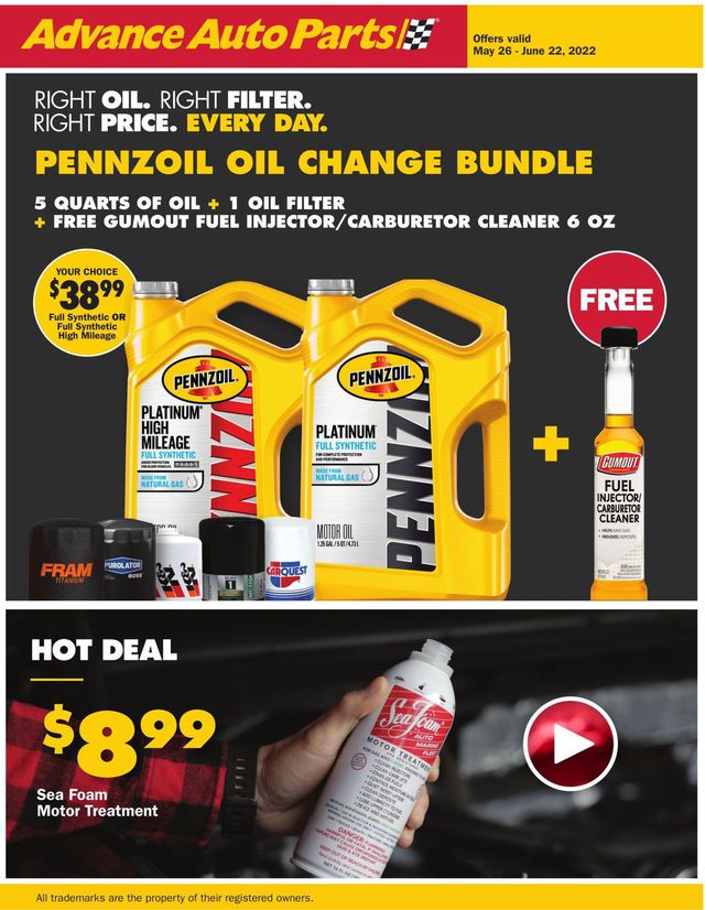 CarQuest Ad from 05/26/2022