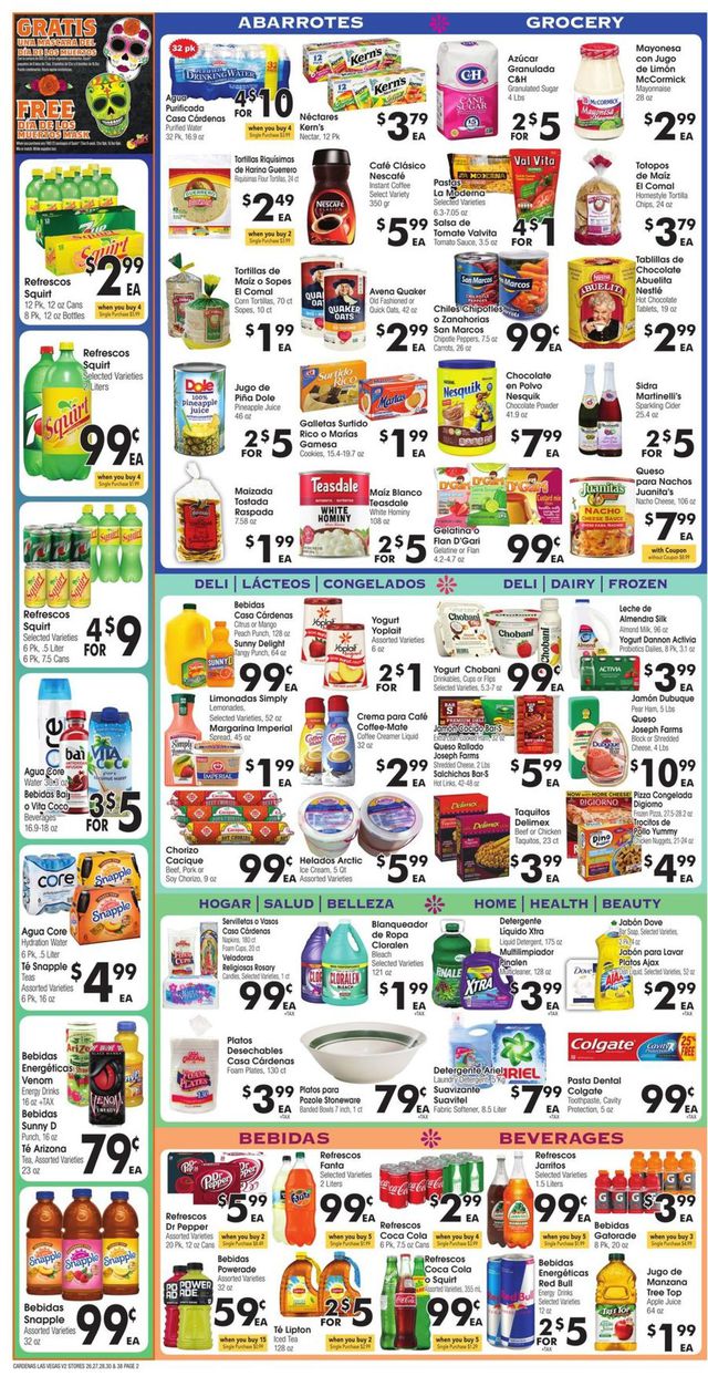 Cardenas Ad from 10/30/2019