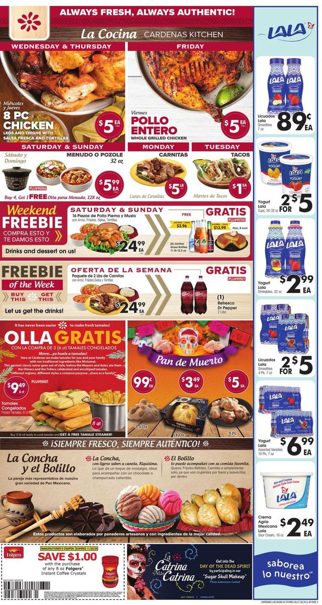 Cardenas Ad from 10/14/2020