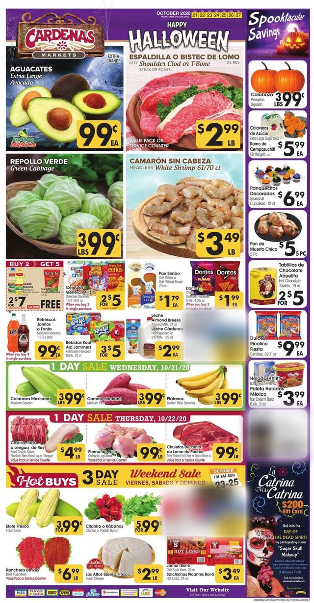 Cardenas Ad from 10/21/2020