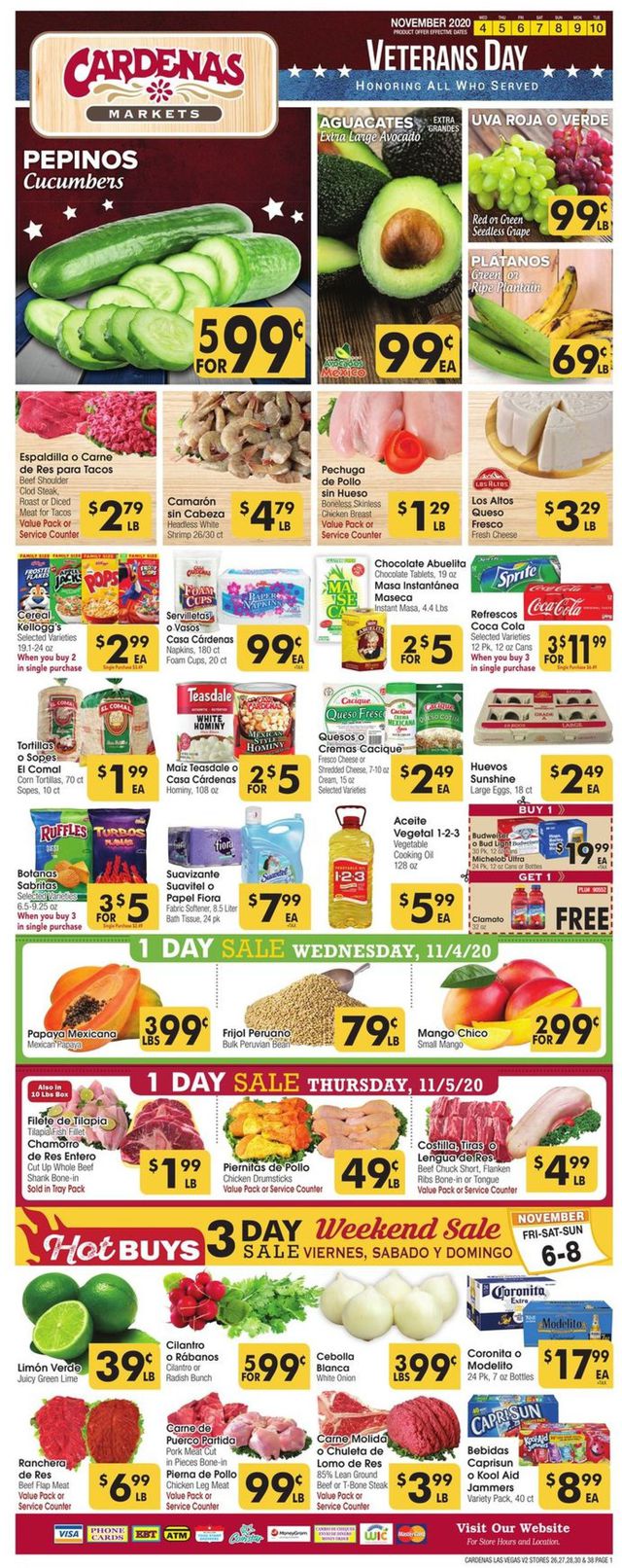 Cardenas Ad from 11/04/2020