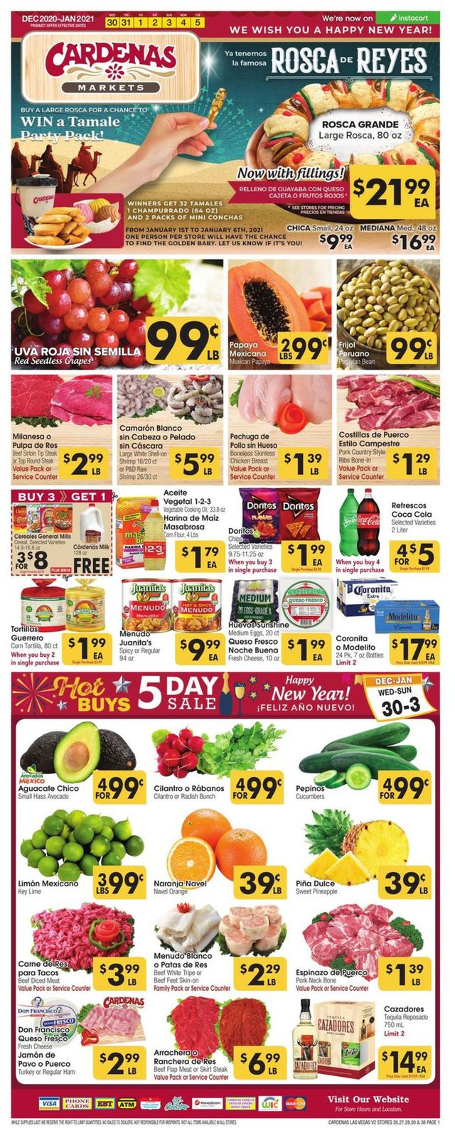 Cardenas Ad from 12/30/2020