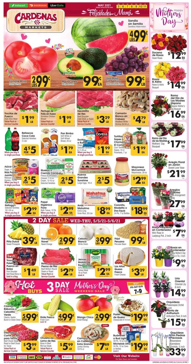 Cardenas Ad from 05/05/2021