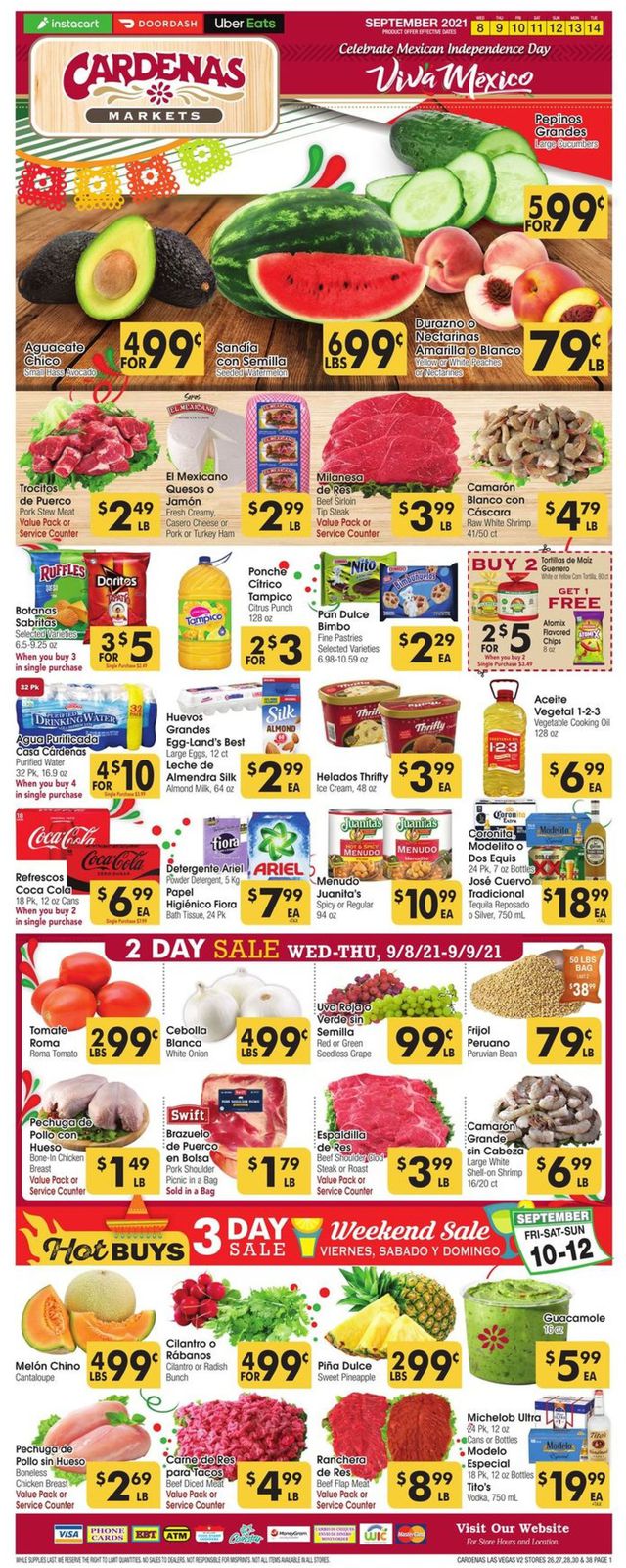 Cardenas Ad from 09/08/2021
