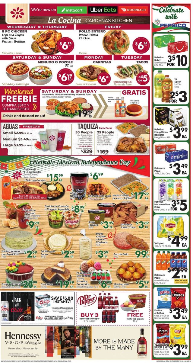 Cardenas Ad from 09/08/2021