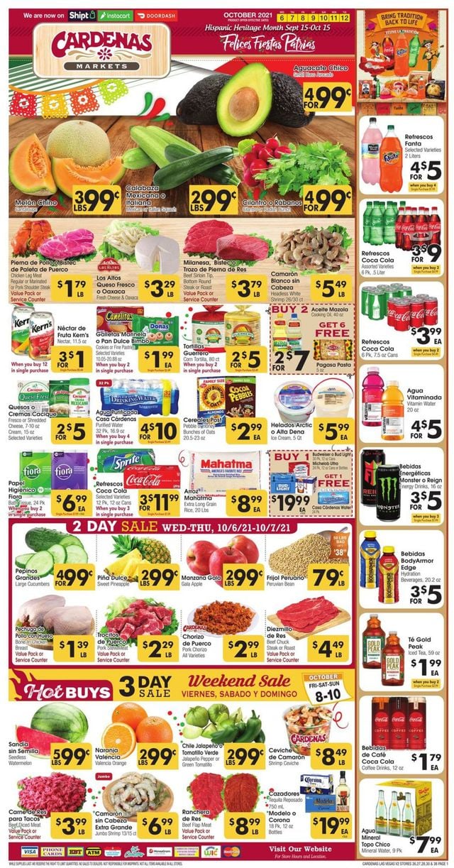 Cardenas Ad from 10/06/2021