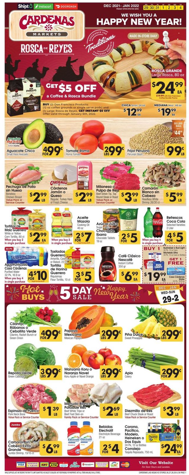 Cardenas Ad from 12/29/2021