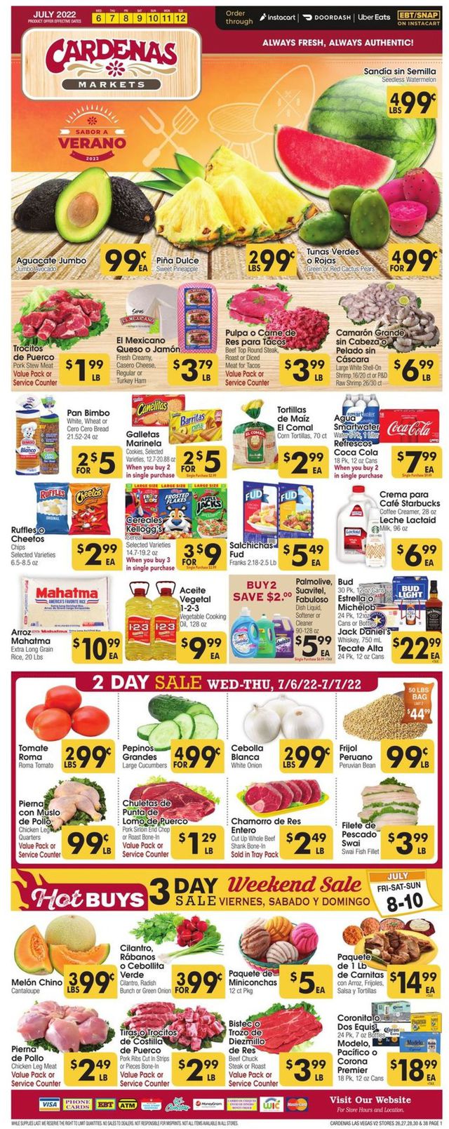 Cardenas Ad from 07/06/2022