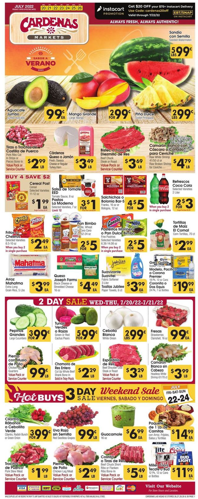 Cardenas Ad from 07/20/2022