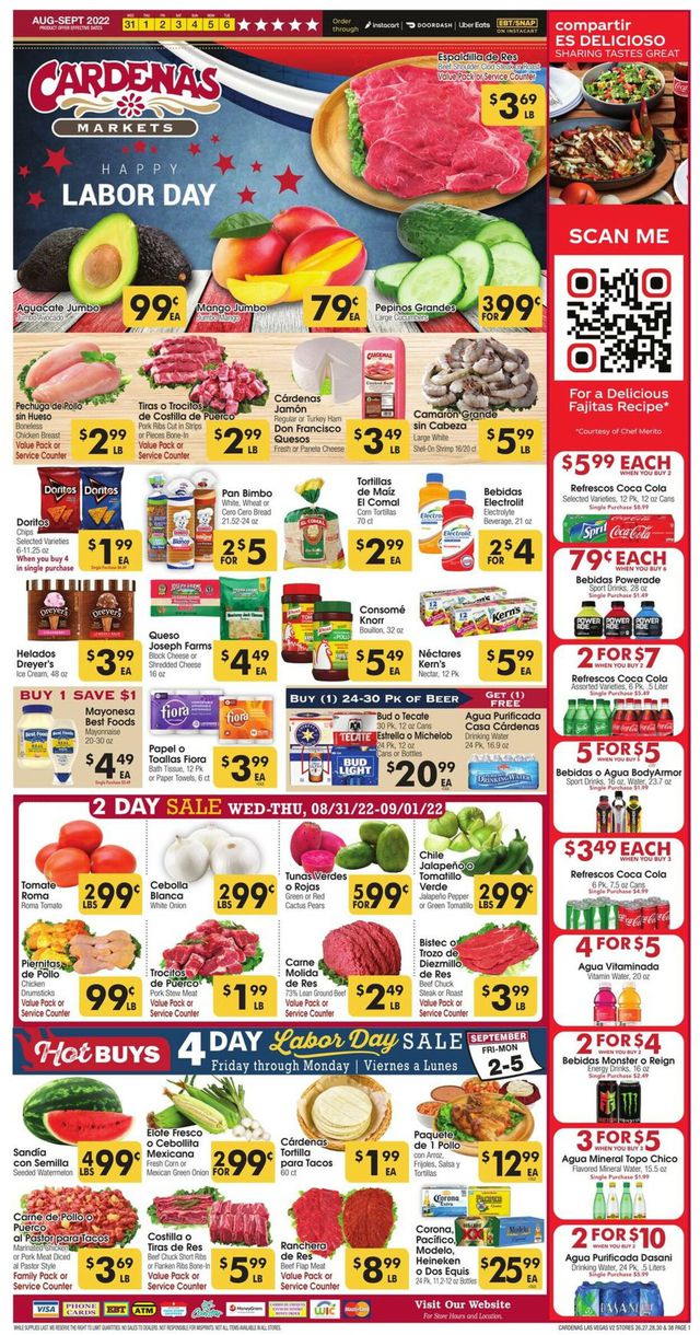Cardenas Ad from 08/31/2022