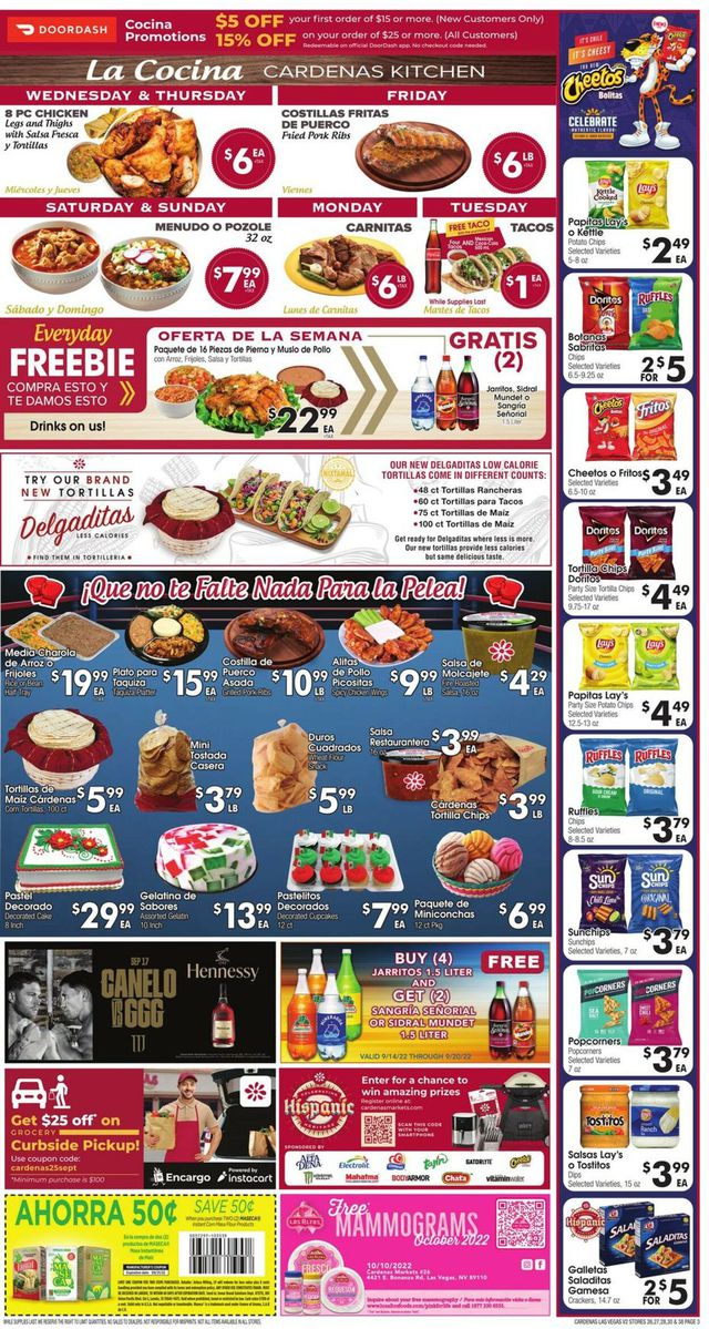 Cardenas Ad from 09/14/2022