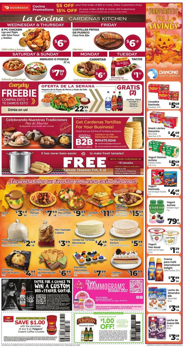 Cardenas Ad from 10/05/2022