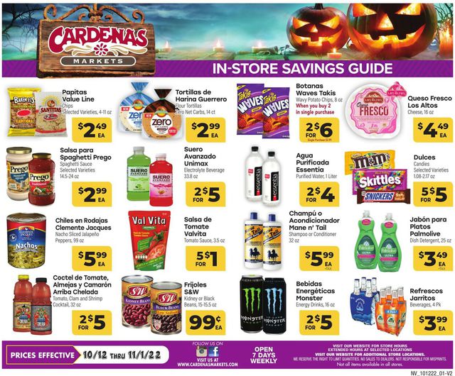 Cardenas Ad from 10/12/2022