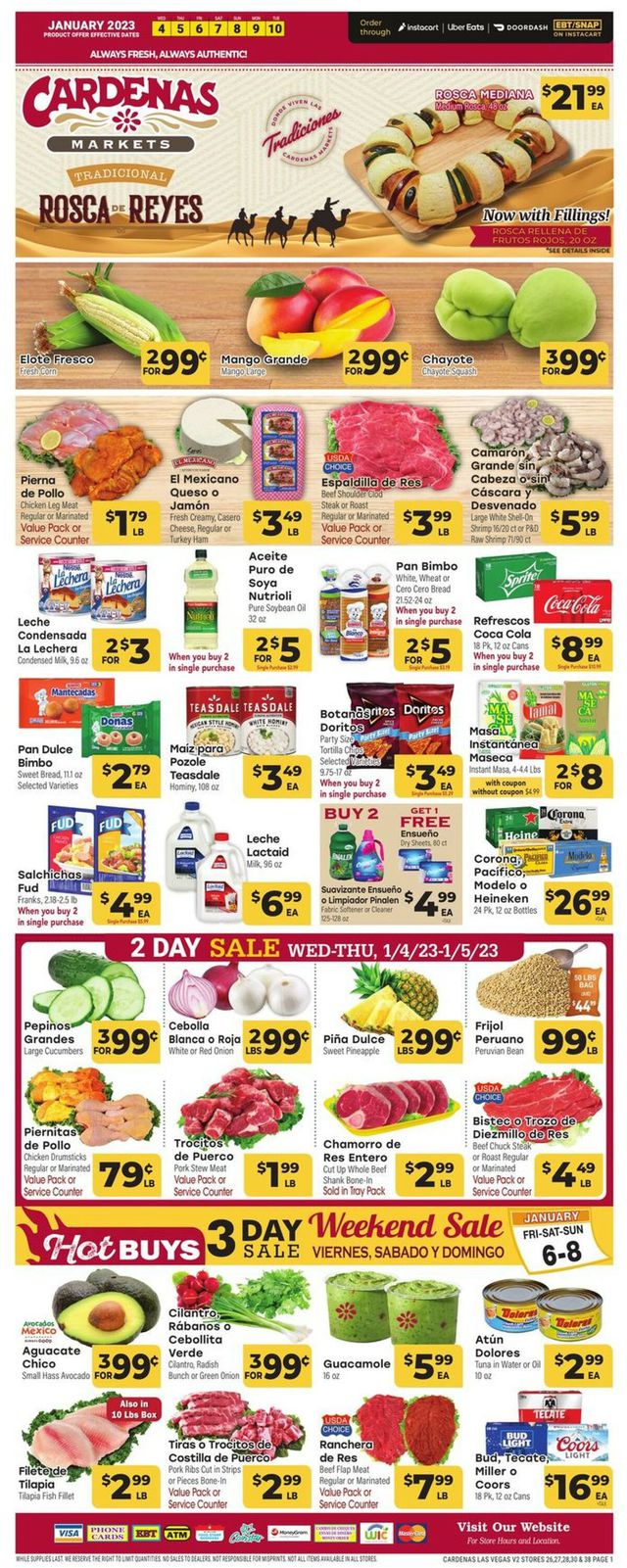 Cardenas Ad from 01/04/2023