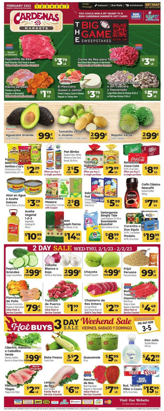Cardenas Ad from 02/01/2023